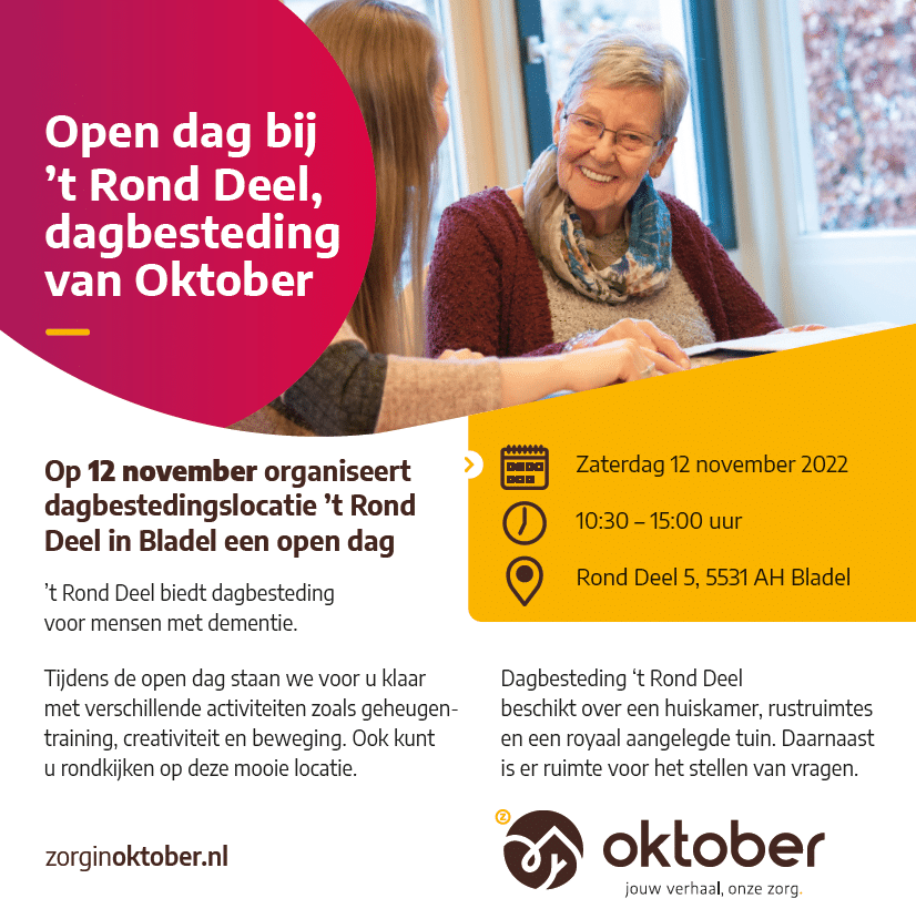 open dag 't Rond Deel